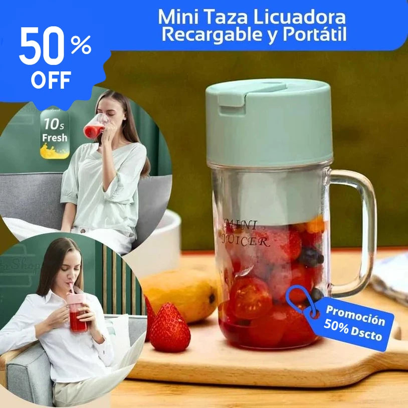 Licuadora Portátil Recargable - Imagen 1